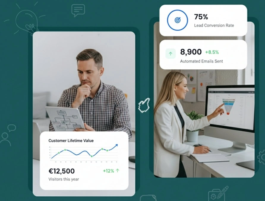 Servizio CRM e Marketing Automation