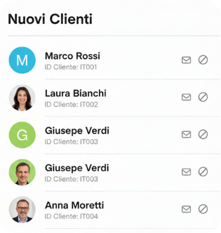 UI Nuovi Clienti